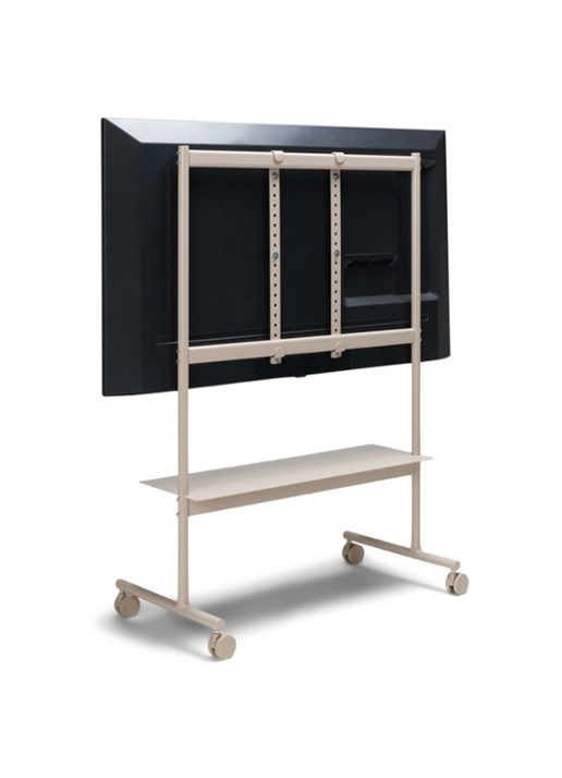Pedestal Rover TV standaard 110 cm - voorkant 2 beige