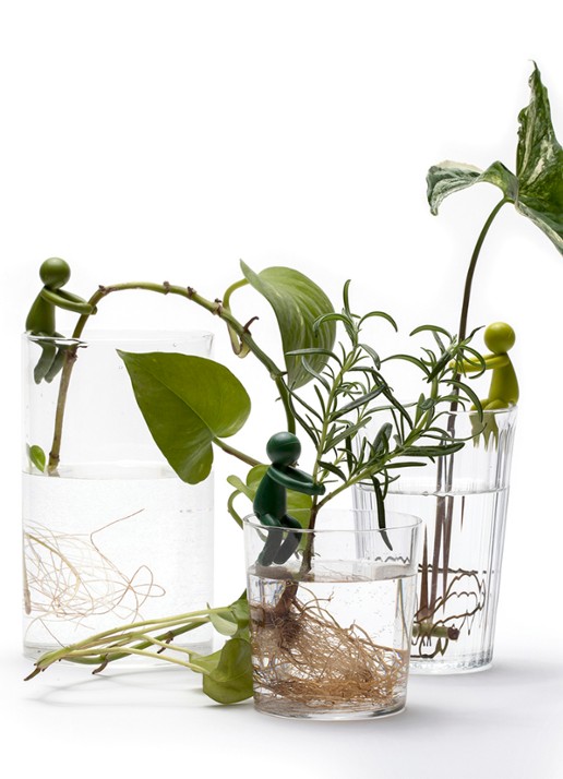 Peleg Design Leafriend stekjeshouder  - detail groen
