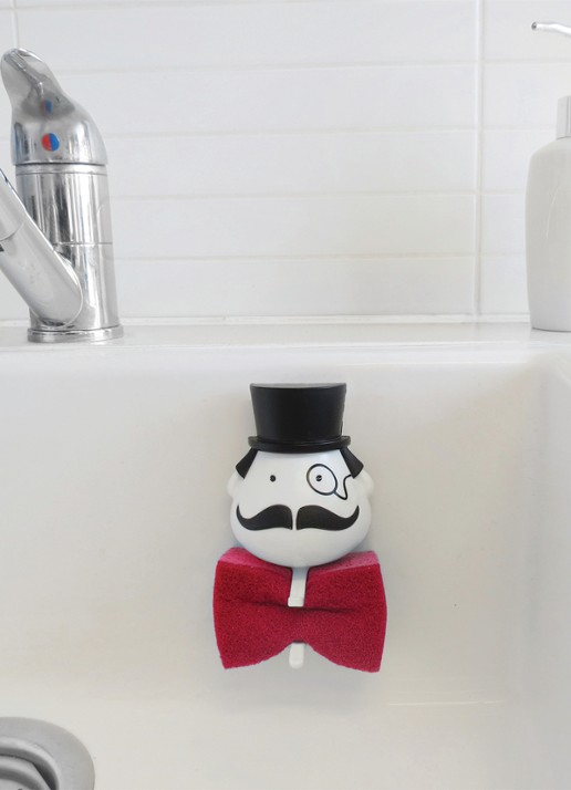 Peleg Design Mr. Sponge sponshouder  - achterkant 6 zwart