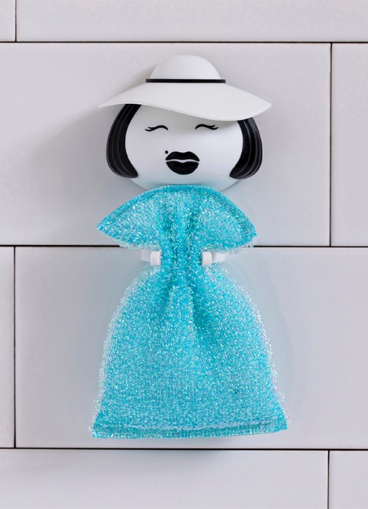 Peleg Design Mrs. Sponge sponshouder  - detail 4 wit