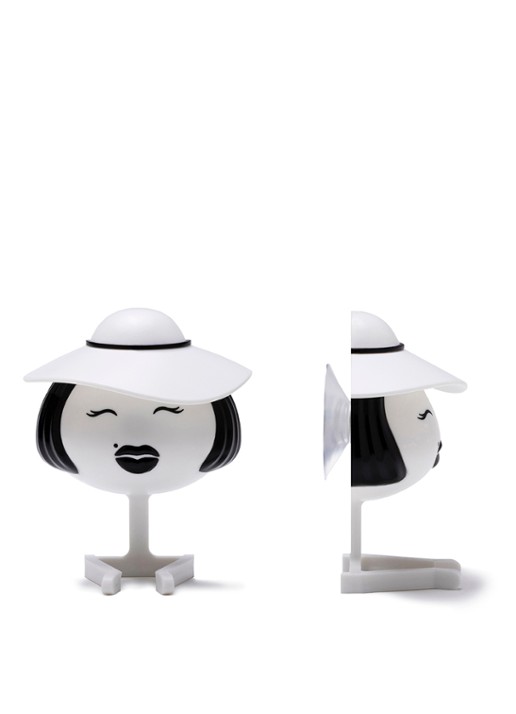 Peleg Design Mrs. Sponge sponshouder  - voorkant 2 wit