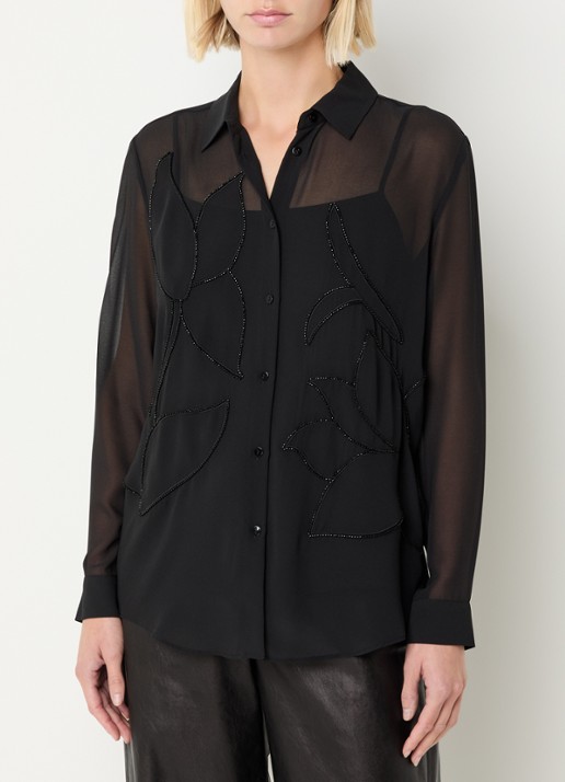 Pennyblack Agone semi-transparante blouse met strass