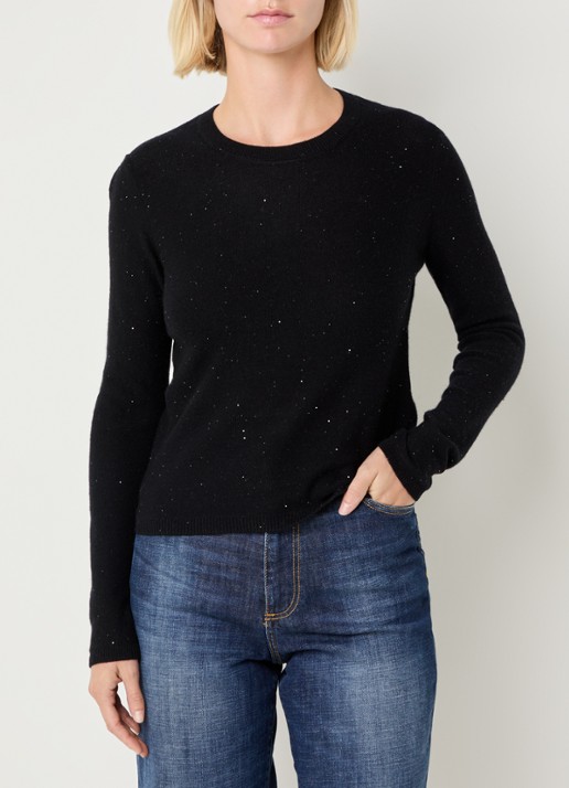 Pennyblack Ciclone fijngebreide pullover met pailletten