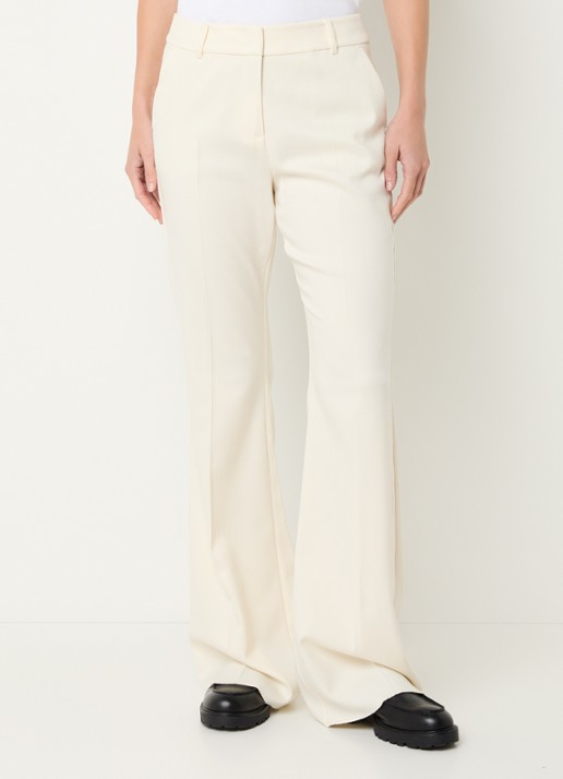 Pennyblack Dentice high waist straight fit pantalon met steekzakken