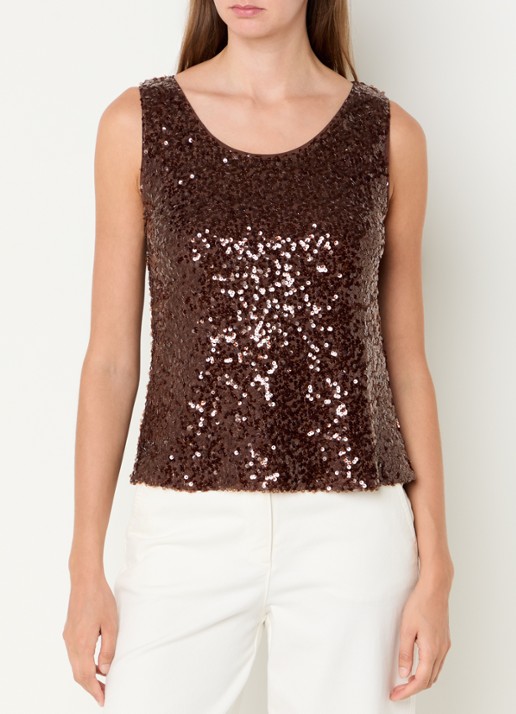 Pennyblack Semisse mouwloze top met pailletten