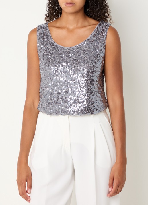 Pennyblack Semisse mouwloze top met pailletten