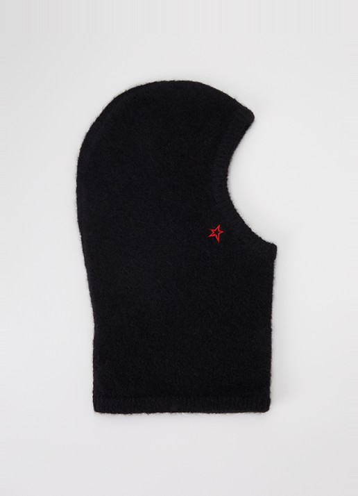 Perfect Moment Fijngebreide balaclava in alpaca wolblend
