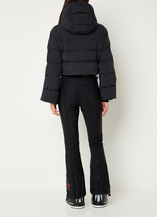 Perfect Moment Polar flared fit skipak met donsvulling en waterafstotende coating - achterkant 7 zwart
