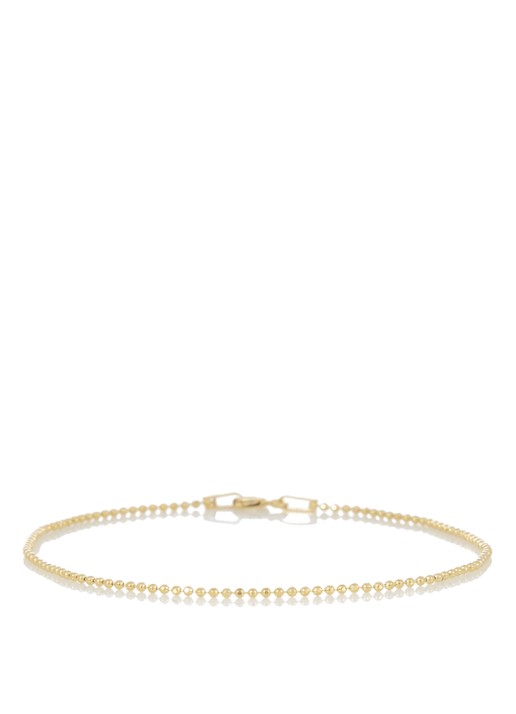 Pernille Corydon Armband Facet Plain - voorkant goud