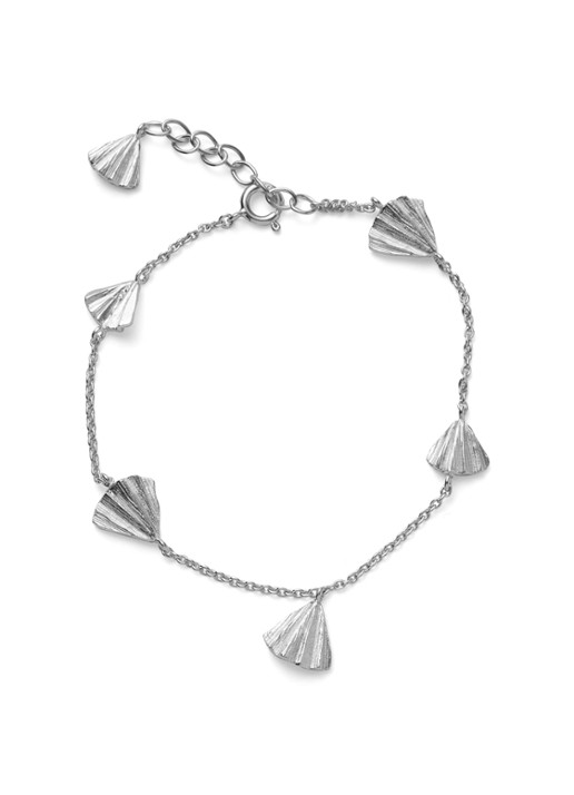 Pernille Corydon Autumn Leaf armband van zilver