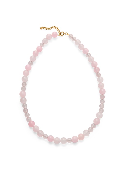 Pernille Corydon Blush kralenarmband verguld