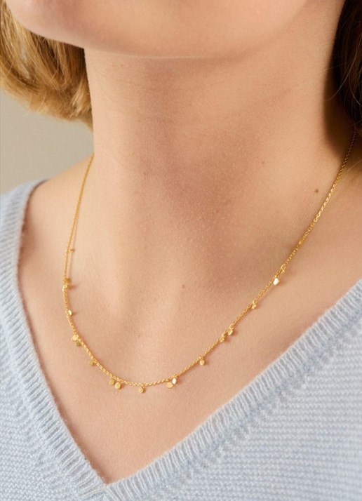 Pernille Corydon Glow ketting van sterling zilver - voorkant 2 zilver
