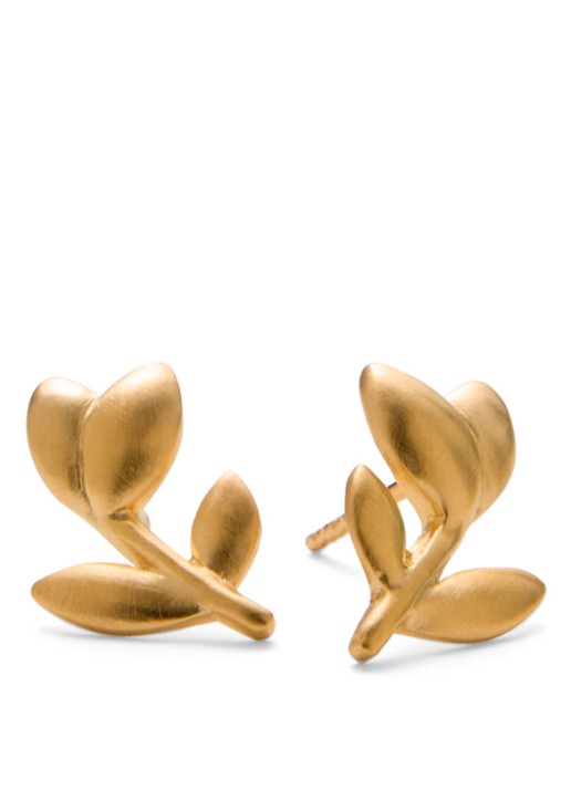 Pernille Corydon Tulip oorstekers verguld