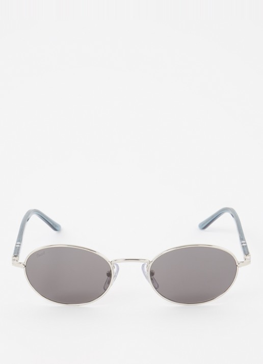Persol Ida zonnebril PO1018S - detail zilver