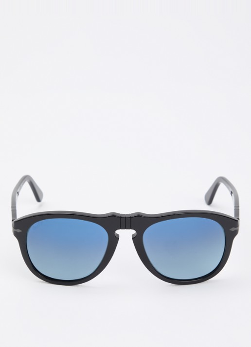 Persol Piloten zonnebril gepolariseerd PO0649NE - detail 2 zwart