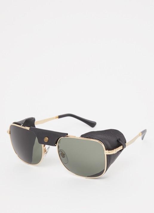 Persol Piloten zonnebril gepolariseerd PO1013SZ - voorkant goud