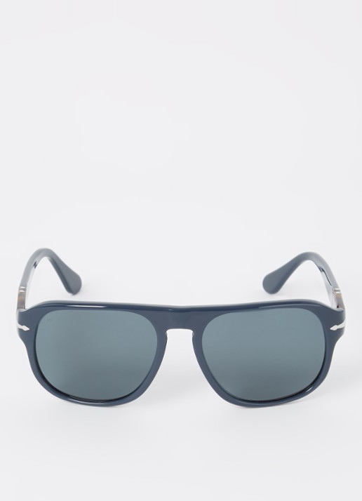 Persol Piloten zonnebril gepolariseerd PO3310S  - detail 2 petrol