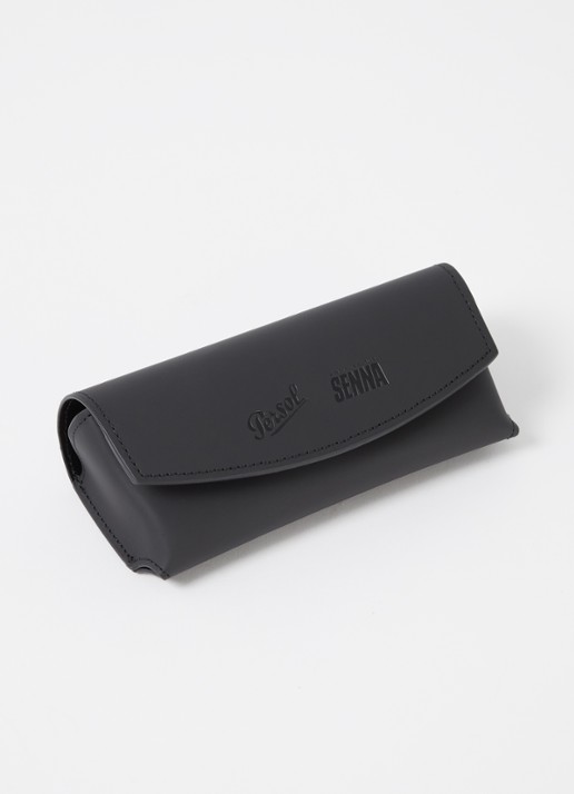 Persol Piloten zonnebril PO0203S  - detail 2 zwart