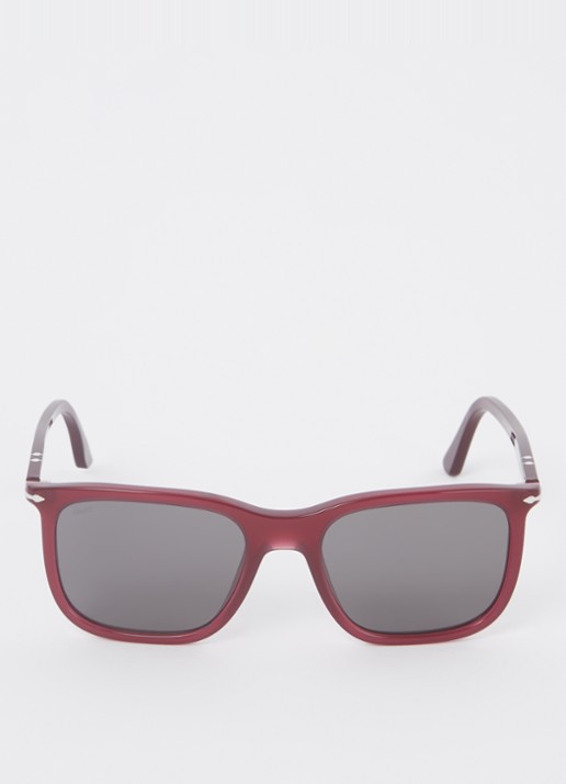 Persol Renzo zonnebril PO3357S - detail bordeauxrood
