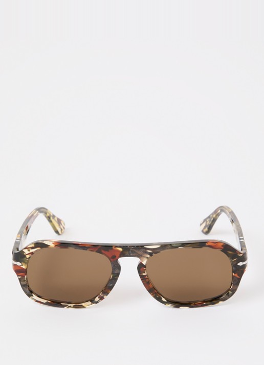 Persol Retro zonnebril gepolariseerd PO3369S - detail bruin
