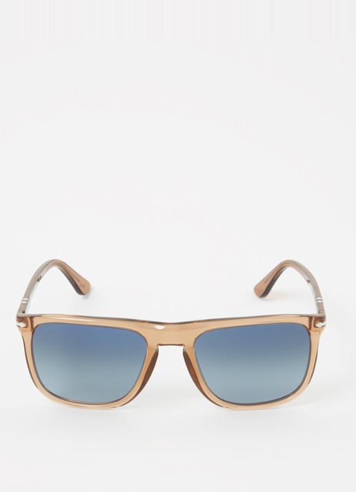 Persol Wayfarer zonnebril gepolariseerd PO3336S - detail 3 lichtbruin