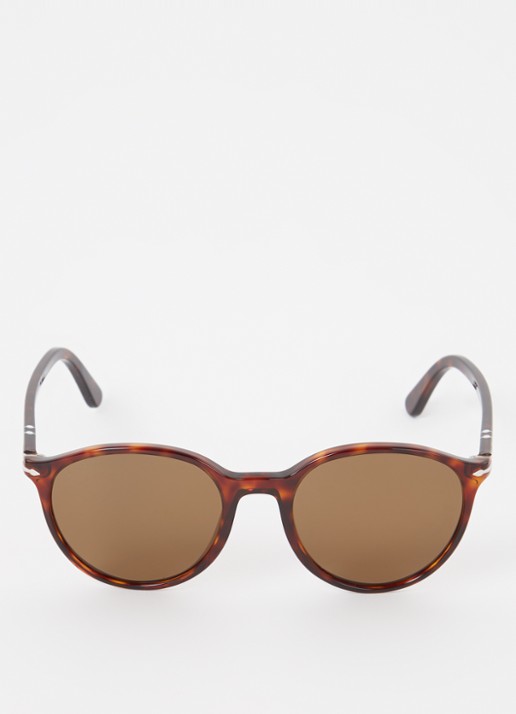 Persol Wayfarer zonnebril gepolariseerd PO3350S  - detail 2 kastanjebruin
