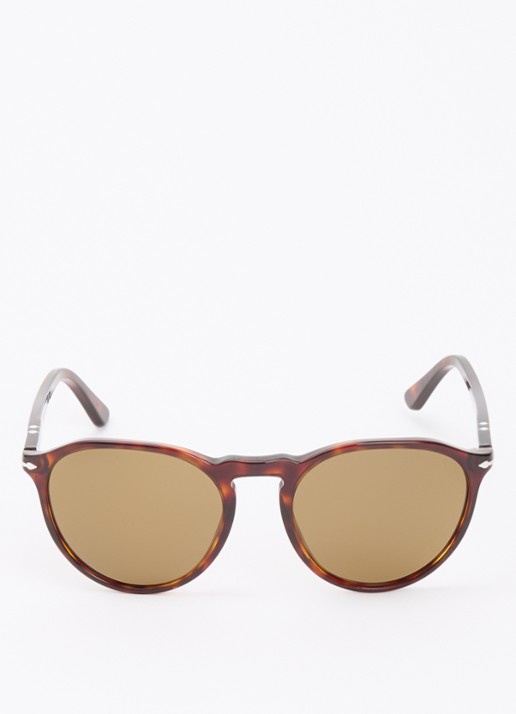 Persol Wayfarer zonnebril PO3286S - detail donkerbruin