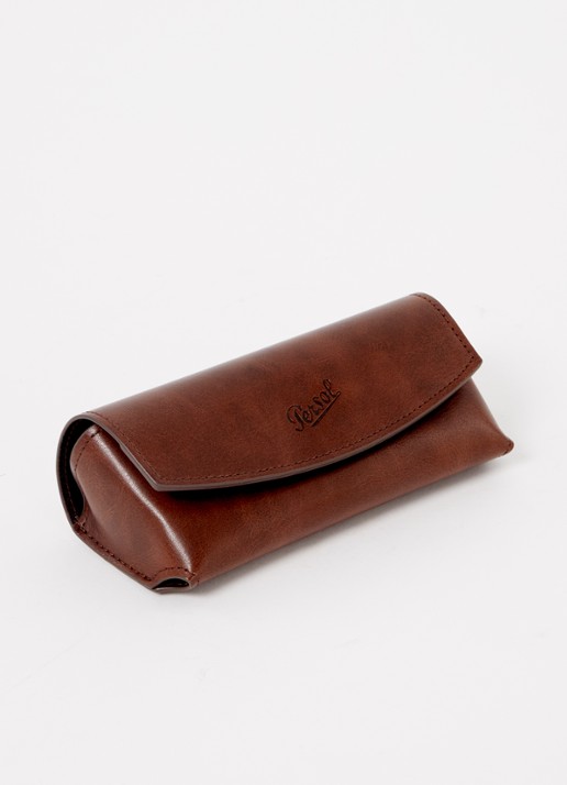 Persol Wayfarer zonnebril PO3348S - detail 3 bruin