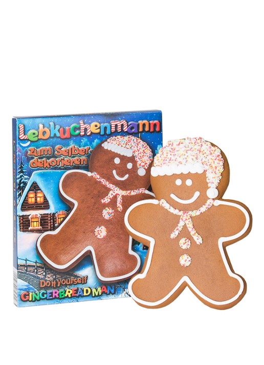 Pertzborn Do It Yourself gingerbread man 120 gram - voorkant undefined