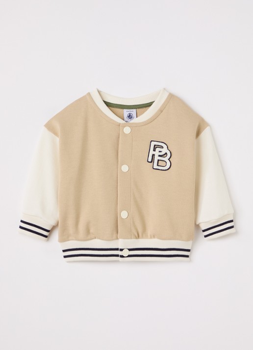 Petit Bateau Bomberjack met borduring