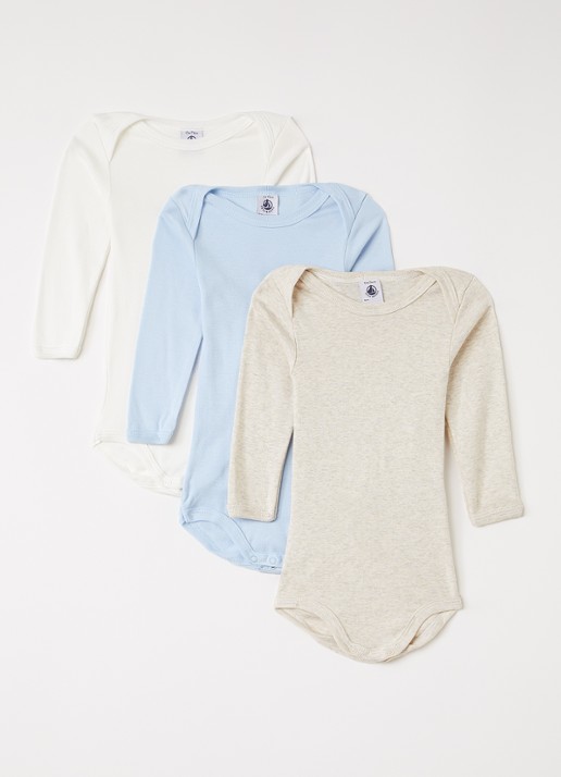 Petit Bateau Romper 3-delig
