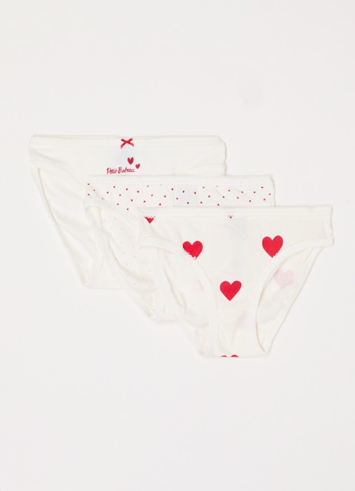Petit Bateau Slip met print in 3-pack