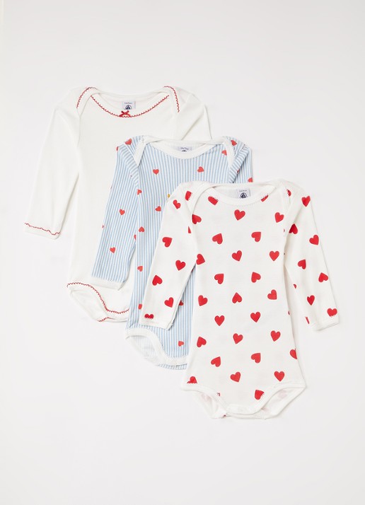 Petit Bateau Ster romper 3-delig