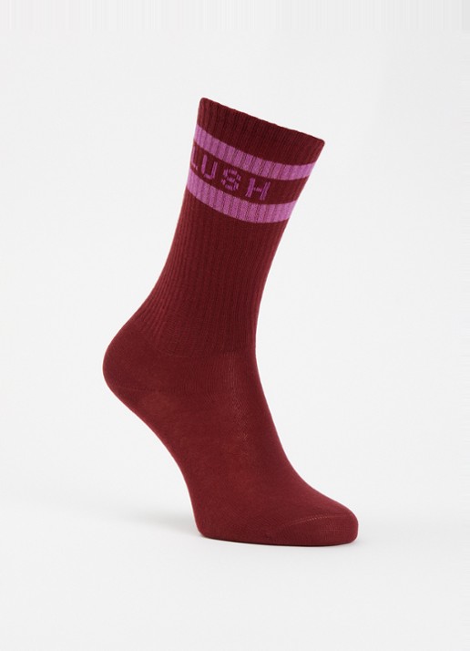 Petit Blush Sokken met streepprint