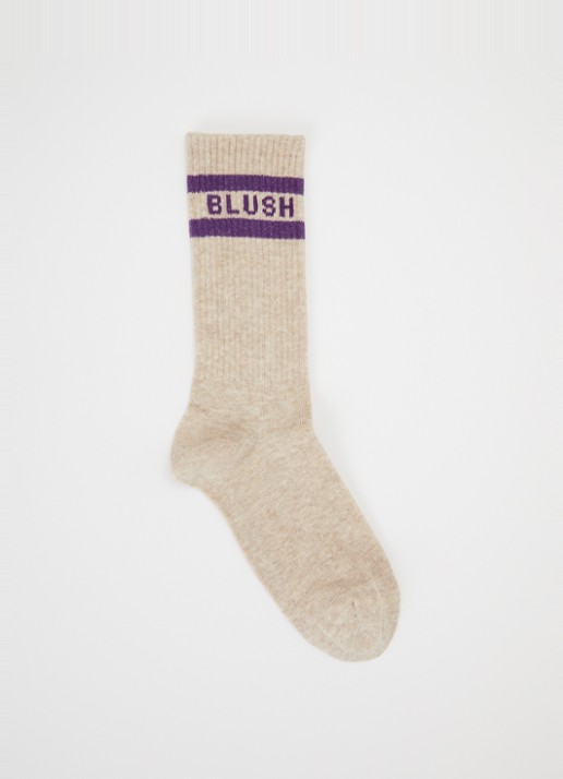 Petit Blush Sportsokken met logo