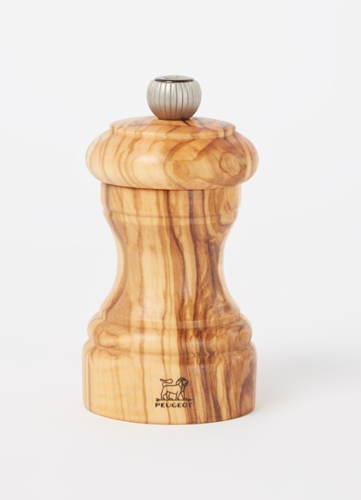 Peugeot Bistro pepermolen 10 cm - voorkant 3 bruin