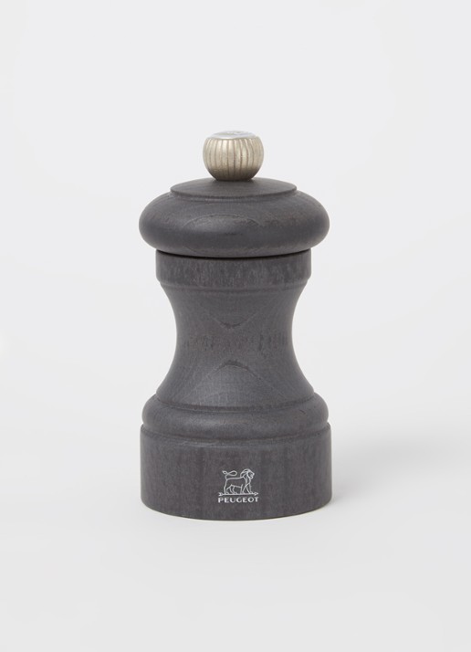 Peugeot Bistro zoutmolen 10 cm - voorkant 3 zwart