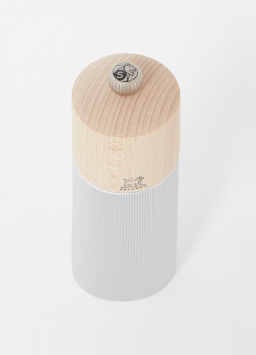 Peugeot Line Manuele zoutmolen 18 cm - voorkant 2 wit