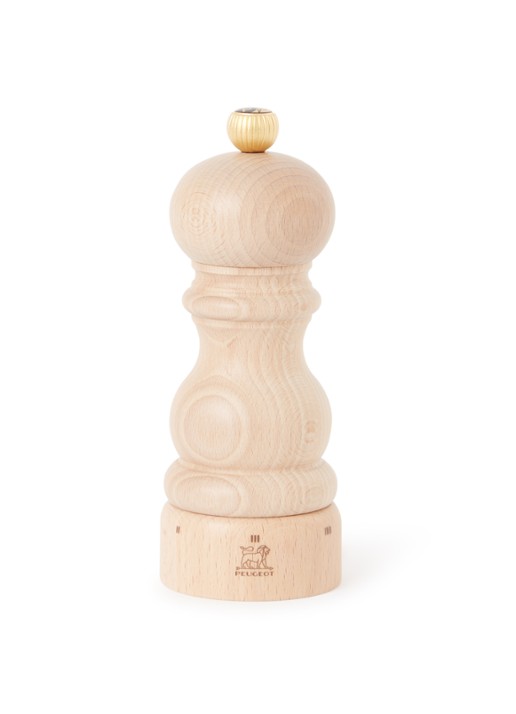 Peugeot Paris pepermolen 15 cm - voorkant beige