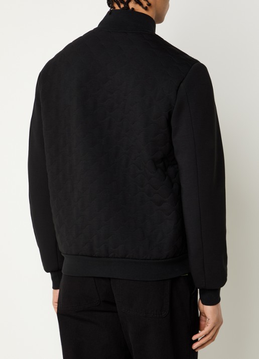 Peuterey Kyarr jack met quilt patroon - achterkant 3 zwart