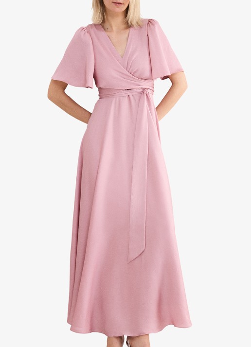 Phase Eight Abbie maxi jurk met strikceintuur