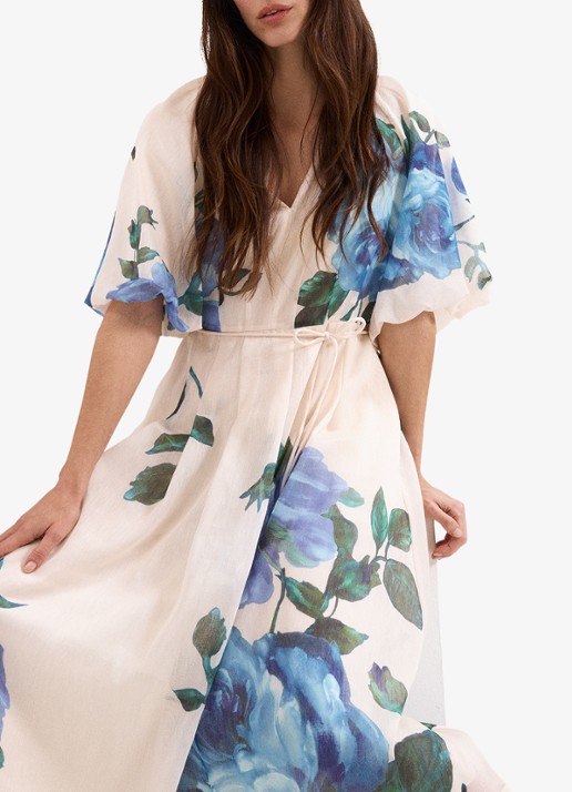 Phase Eight Adeline midi jurk met bloemenprint