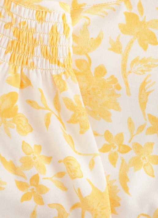 Phase Eight Adeline top met bloemenprint - detail 4 geel