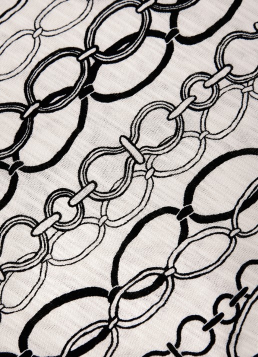Phase Eight Alice top met print - detail 6 gebroken wit