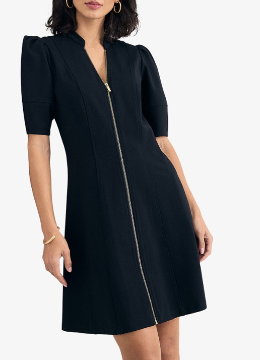 Phase Eight Alima Ponte mini jurk met opstaande kraag