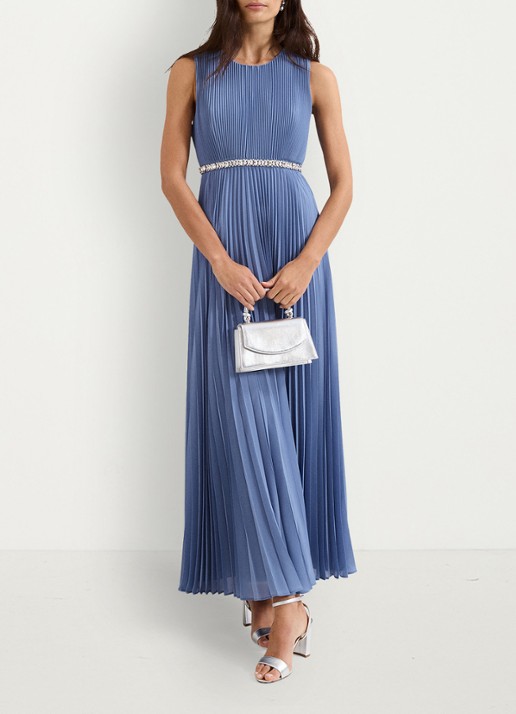 Phase Eight Anora midi jurk met plooien