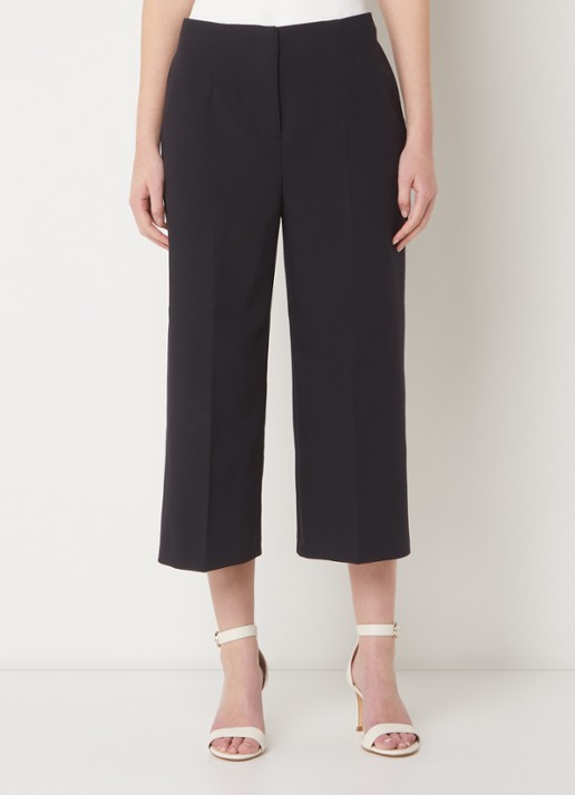 Phase Eight Aubrielle high waist cropped loose fit pantalon met steekzakken