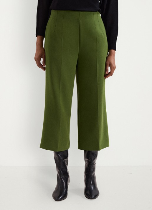 Phase Eight Aubrielle high waist loose fit culotte met steekzakken