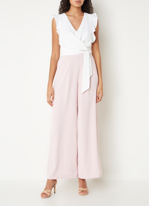Phase Eight Ayla wide fit jumpsuit met strikceintuur