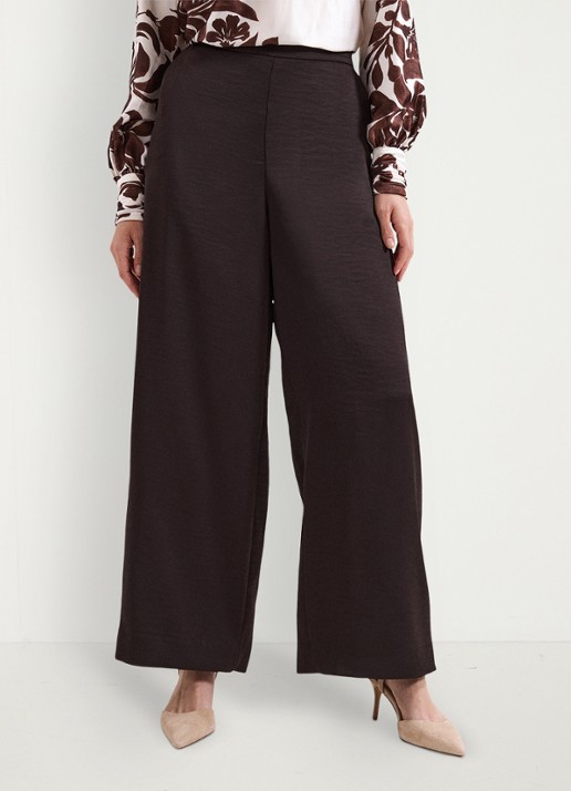 Phase Eight Beccy wide fit pantalon met steekzakken
